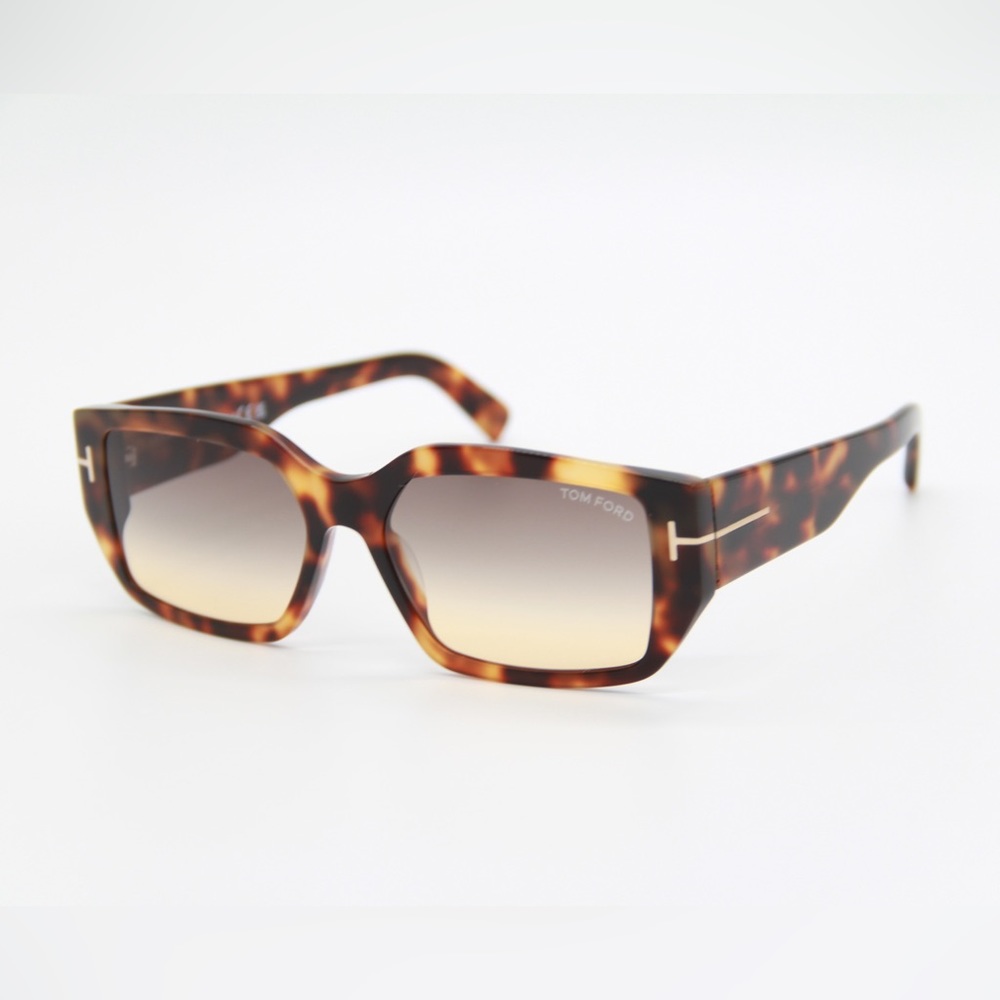 NEW TOM FORD WOMEN SUNGLASSES TOM FORD SILVANO-02 TF989 55B NEW FT0989/S - Picture 2 of 12